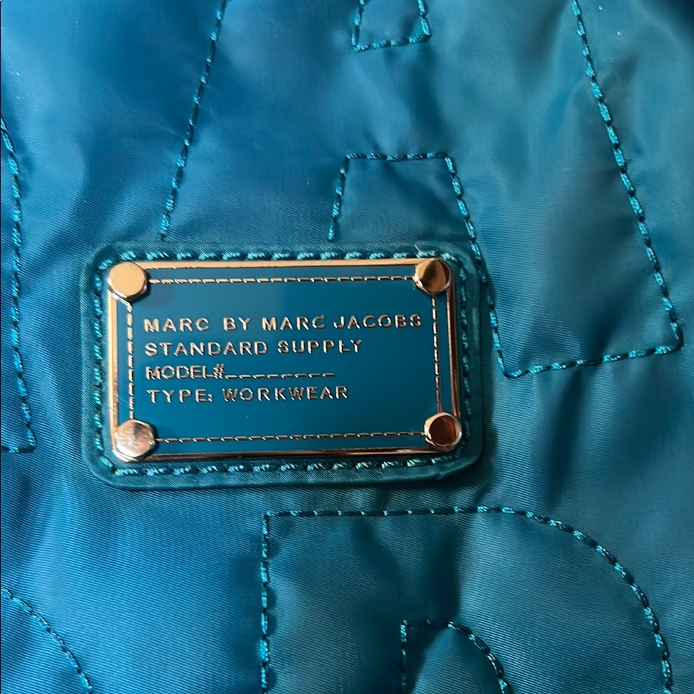 Marc Jacobs Blue Nylon Tote Bag - Picture 6 of 6